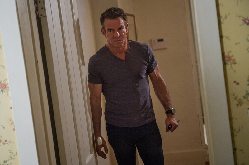 Illustration for article titled Dennis Quaid is the yuppie from Hell in the giggle-inducing home invasion thriller The Intruder